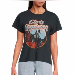 Daydreamer Chris Stapleton Graphic Tee in Black